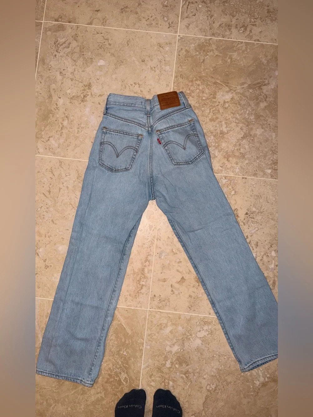 Levi's Premium Light Wash Wide-Leg Women's Jeans